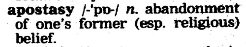 apostasy-definition